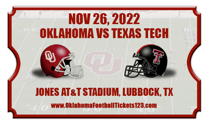 2022 Oklahoma Vs Texas Tech