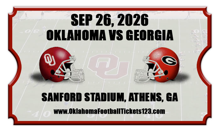 2026 Oklahoma Vs Georgia